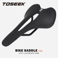 Tosek 자전거 시트 쿠션 초경량 도로 MTB 안장 통기성 자전거 안장 장거리 사이클링