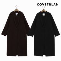 코벳블랑 COVETBLAN 여성 숄카라 핸드메이드 코트 V198MCT207W