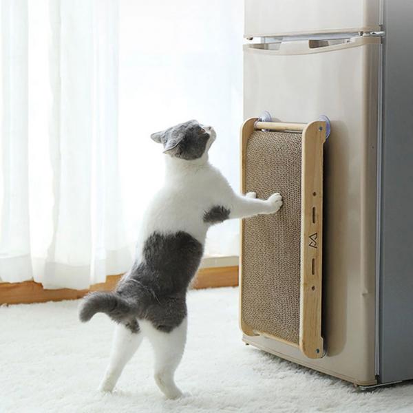고양이 부착형 스크래쳐 장난감 하우스 고급형