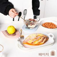 뜨거운 냄비 주전자 뚝배기 컵 실리콘 받침 대