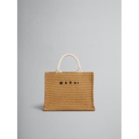 마르니 토트 탑핸드백 MARNI Small raffia tote bag 8051169697497