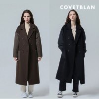 코벳블랑 COVETBLAN 여성 퀼팅 배색 코트 V208MCT204W