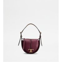 56659360 토즈 클러치 미니백 Tods T Timeless Hobo Bag in Leather Micro XBWTSAE00005OU2O71