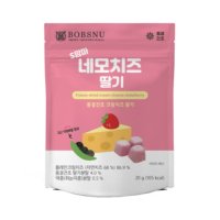 밥스누 S맘마 네모치즈 딸기 20g