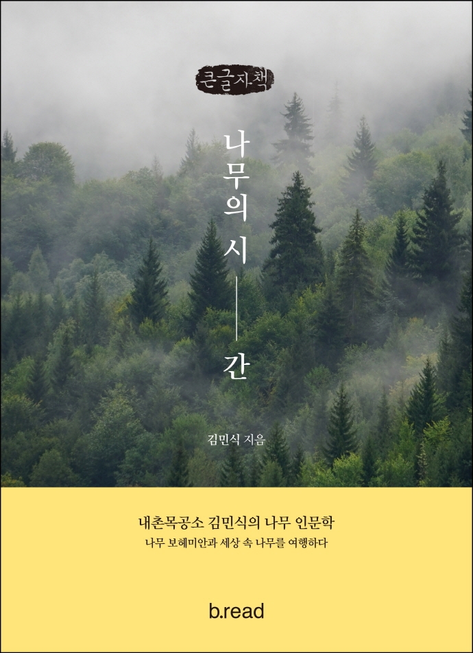 나무의 시간 : 내촌목공소 김민식의 나무 인문학 : 큰글자도서