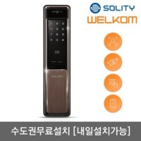 수도권설치 WSP-2900A 얼굴안면인식 푸시풀 카드키2+번호키 블루투스(옵션) 현관문 디지털도어락