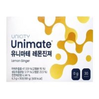 유니시티 유니시티 유니마테 레몬진져 레몬진저 1Box - 6 3g X 30포