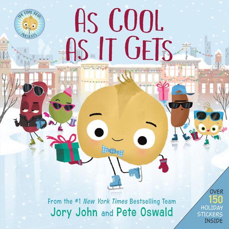 The Cool Bean Presents: As Cool as It Gets: Over 150 Stickers Inside (Over 150 Stickers Inside! A Christmas Holiday Book for Kids)