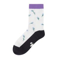 럭키마르쉐 All-over Pattern Socks QXLAX22522IVX