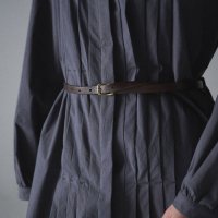 [유르트] Basic Slim Belt_Choco [YA102_CC]