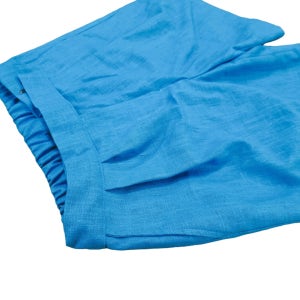 버건디 린넨 바지, 다시 봄!