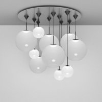 [정품보증] Tom Dixon Opal 샹들리에 3906 MODEL MEGA