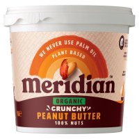 Meridian 매리디안 영국 올가닉 땅콩 버터 크런치 1kg Organic Peanut Butter Crunchy  1개