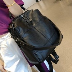 지젤가방 가죽가방 크로스 겸용 레트로 백팩