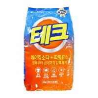 엘지생활건강 테크 세탁세제 베이킹소다 파워효소 6kg