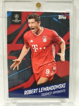 2021 Topps X Giovanni Reyna American Dream 로베르트 레반도프스키 축구 카드