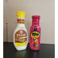 오뚜기 갈릭아이올리소스 +찍먹 맵닭치즈소스 [갈릭디핑소스/매운고추와부드러운치즈]