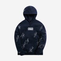 KITH 키스 시티 스크립트 후드 녹터널 Kith City Script Hoodie Nocturnal