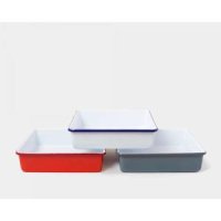 FALCON ENAMELWARE 팔콘 에나멜웨어 법랑 사각 베이킹 트레이 x x 1개