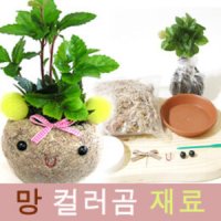 망 컬러곰 토피어리재료