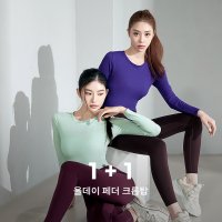 젝시믹스 올데이페더 크롭탑 1 1 XA5299T