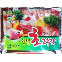 일회용 초장 40g 150개 미니 회 비빔 횟집 초고추장