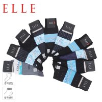 엘르 ELLE HOMME COOL 망사 고신축 중장목 양말 ELLE0001