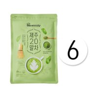 세미베버시티 제주20말차파우더500g 6개