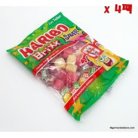 하리보 Haribo 브릭스 사우어 사우어 캔디 후르츠 껌 200g 4팩