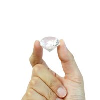 마다메이드 가짜 보석 크리스탈 다이아몬드 모형 장식 촬영소품 1개
