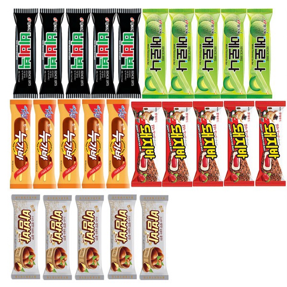 set E 아이스크림 바 하드