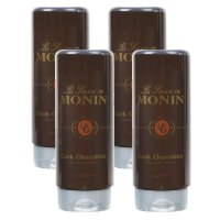 Monin 모닌 다크 초콜릿 시럽 초코 소스 4개 Dark Chocolate Flavoring Sauce