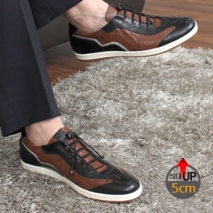 더노피 최대5cm 키높이 스니커즈 7017 | 블랙 tnp219-black