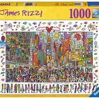 직소퍼즐 ravensburger 19069 제임스 리찌 타임스퀘어 천피스 명화 그림 만화 사진