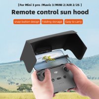 DJI Mavic 3 Mini 2 Air 2S Mini 3 Pro 리모콘 후드 Sun Shade 전화 모니터 커버 드론 액세서리 RC-N1