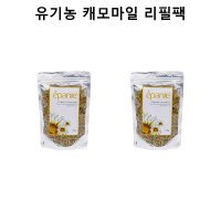 유기농 캐모마일 리필팩 50g 2팩 에빠니 캐모마일차 효능 사무실용 카페용 허브티 카페인