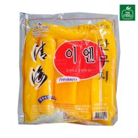 이엔푸드 압축 통 단무지 1kg