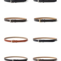 255933 LOOKAST 유튜버착용 제이드 레더 벨트 JADE LEATHER BELT BASIC