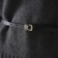 유르트 Basic Slim Belt BK YA102