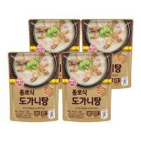 오뚜기 종로식 도가니탕 500g x 4개