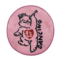 슬로코스터 ROUND DOG FOOT MAT 원형 발매트