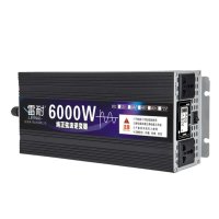 정현파 인버터 12V 24V 차량용 캠핑 인버터 6000W