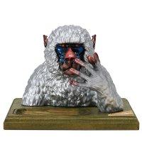 Mandrill Glasses & Jewelry Holder (Silver)