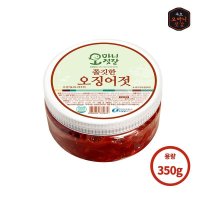 [오마니젓갈] 속초 수제젓갈 오마니 오징어젓 350g (중국산)