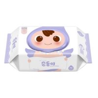 순둥이 네이처 프리미어 물티슈 캡형 70매