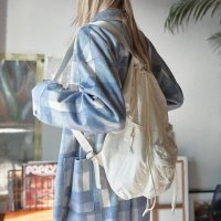 [페넥]DRAWSTRING BACKPACK - WHITE