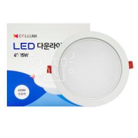 LED 6인치 다운라이트 15W