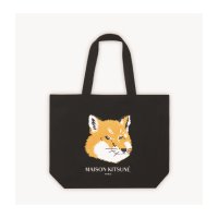 메종 키츠네 폭스 헤드 토트백 Maison Kitsune Fox Head Tote Bag