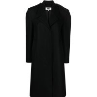 BLACK LONG COAT  MM6 블랙 롱 코트