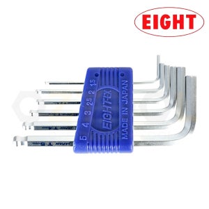 에이트 숏 볼렌치 세트 (TS-6) 1.5-5mm 6P 육각 렌찌